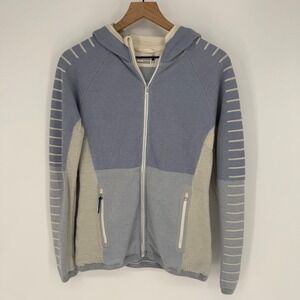 SMARTWOOL INTRAKNIT MERINO FLEECE ZIP UP HOODIE MEDIUM WINTER OUTDOORS